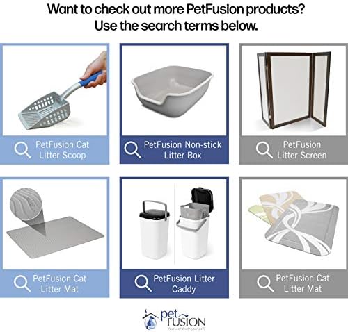 PetFusion Portable Cat Litter Disposal; Innovative Dog Poop Trash Can with Locking Handle, included Deodorizer; Built-in Poop Bag Holder; With 10 Waste Bags; White and Black - Image 6