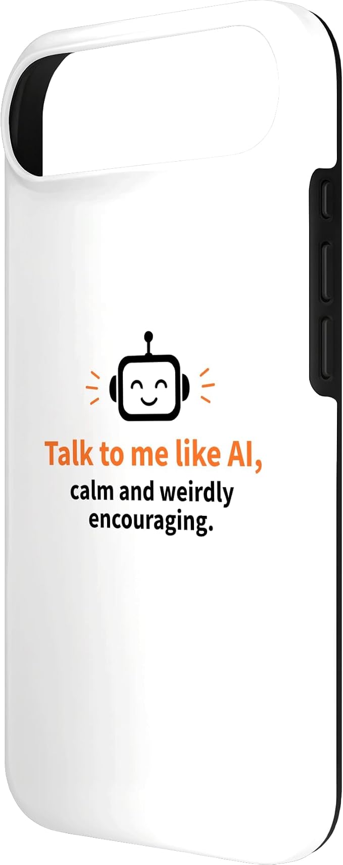 AI Robot Calm Encouraging Tech Support Case for iPhone Air - Image 3
