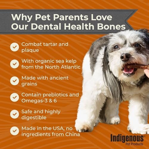 Indigenous Pet Dental Health Bones - Carrot & Pumpkin (17 oz) - Image 4