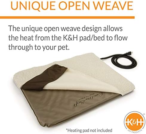 K&H Heated Pad Cover, Lectro-Soft Large Outdoor Dog Bed Replacement Cover - Image 4
