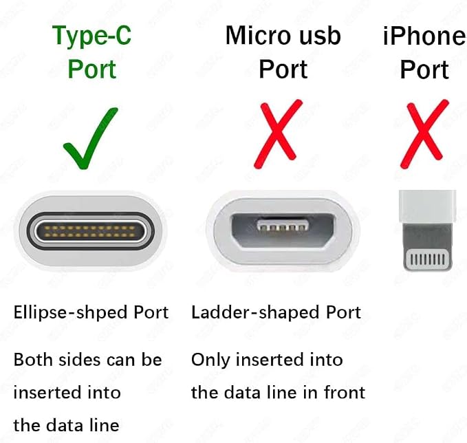 ULBTER [4 Pieces] Type USB C Android Cell Phone Fan for Samsung Galaxy S26 Ultra S26 S25 S25+ S24 S23 S22 S21 S20,Note 20 Ultra,A57 A56 A55 A37 A36 A17 A16, for OnePlus 15 13 12 Mini Fan phone - Image 2