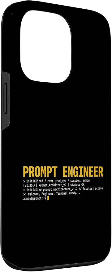 Prompt Engineer Terminal Screen AI Developer Software Coder Case for iPhone 13 Pro - Image 3