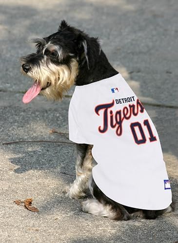 Official MLB Detroit Tigers Pet Jersey for Dogs & Cats, Size X-Large - Stylish Baseball Jersey for Your Furry Fan- Show Off Team Spirit with The Perfect Fan Apparel Gear for Pet, Dog & Cat - Image 5