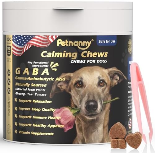 PETNANNY Calming Chews for Dogs, Calming Treats for Dog Anxiety Relief by PETNANNY