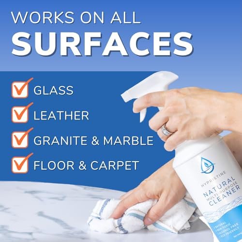 Hypristine Natural Surface Cleaner, 32oz Spray & 2 Pack of 1 Gallon Bottles - Image 4