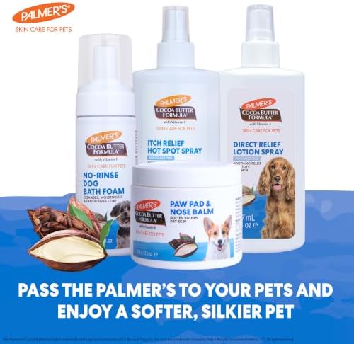 Palmers for Pets Cocoa Butter Dry Skin Relief Spray for Dogs, 8 Fl Oz - Image 6