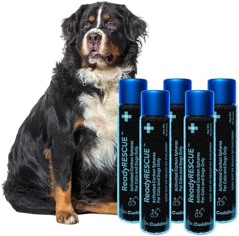 READYRESCUE Activated Charcoal for Dogs and Cats Clinically Studied 5Pack by READYRESCUE