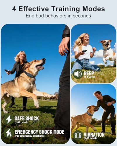 Dog Shock Collar - 4500FT Dog Training Collar with Remote - Image 2
