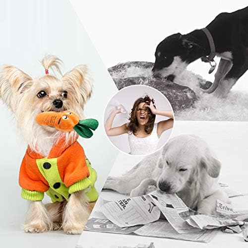 Nocciola Dog Squeaky Toys, Plush Small Dog Toys for Dogs, Stuffed with Squeakers,12 pcs Puppy Toys with a Carrying Bag for Small Medium Size - Image 5