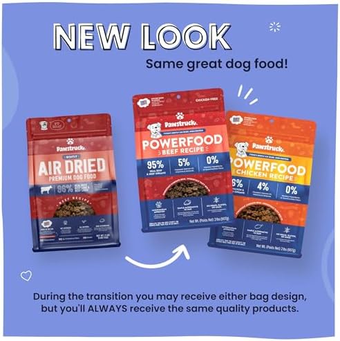 Pawstruck Air Dried Dog Food Beef Recipe, Vet Recommended, Made in USA, 2lb - Image 2