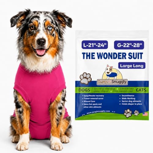 Surgi Snuggly Dog Surgery Recovery Suit, Cone Alternative, Spay/Neuter LL by Surgi%7ESnuggly