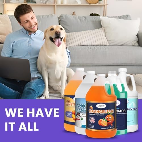 Multi Purpose Cleaner Pet Odor eliminator 64oz - Concentrate MAKES 32 GALLON - MADE IN USA- pH Neutral - Strong Floor Cleaner Odor eliminator - Stain Remover Cleaner & Deodorant (64 Fl Oz, Lavender) - Image 7