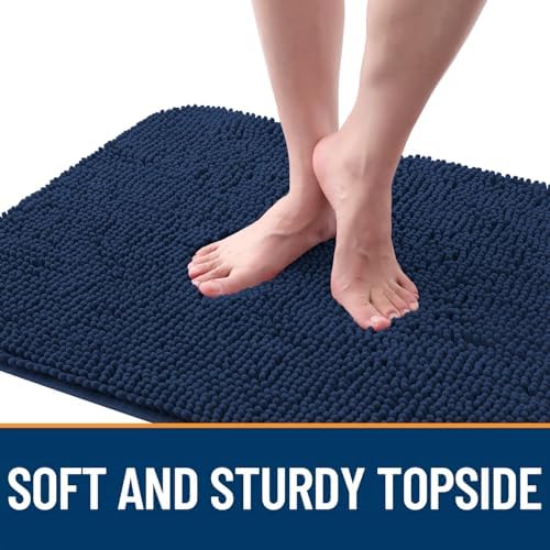 OLANLY Dog Door Mat for Muddy Paws 54x24, Super Absorbent Chenille Mud Mat - Image 4
