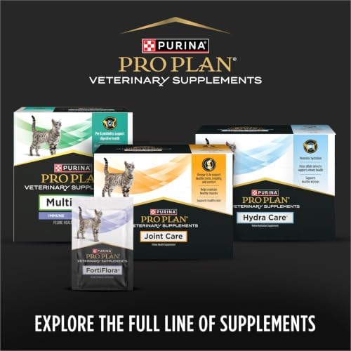 Pro Plan Veterinary Diets FortiFlora Daily Probiotic Powder Supplement for Cats with Digestive Support and Immune System - Image 4