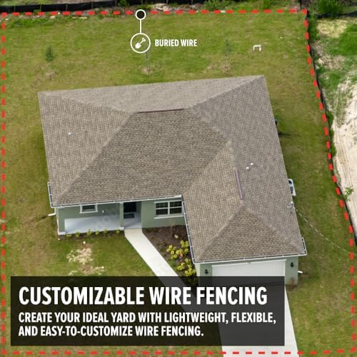 Dog Fence Wire for Electric Dog Fence System, 500 ft, Covers ¼ Acre Area, Easy to Install, Compatible with reputable Underground Fence Brands, Durable, 20 Gauge Wire .025 Polyethylene Coated - Image 4