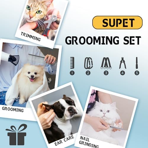 Supet Dog Grooming Hammock for Nail Trimming, Pet Grooming Hanging Harness - Image 6