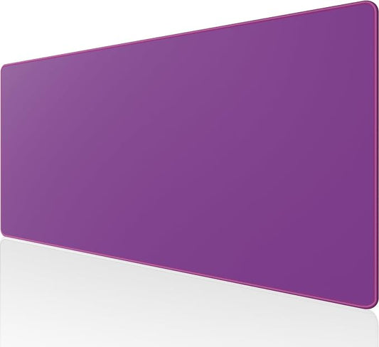 KTRIO Large Gaming Mouse Pad, Desk Mat, 31.5 x 15.7 in, Violet Purple, XXL | Smooth Micro-Weave Surface, Artistic Pattern Design, Non-Slip Rubber Base, Durable Stitched Edges, Office & Home Use by KTRIO
