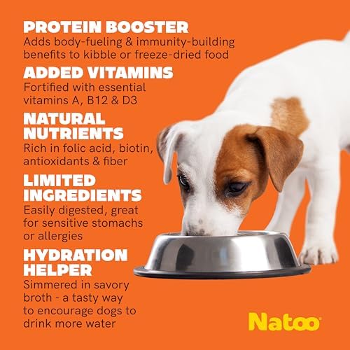 NATOO Dog Food Topper, Chicken Carrot Brown Rice Quinoa, Case of 20 - Image 4