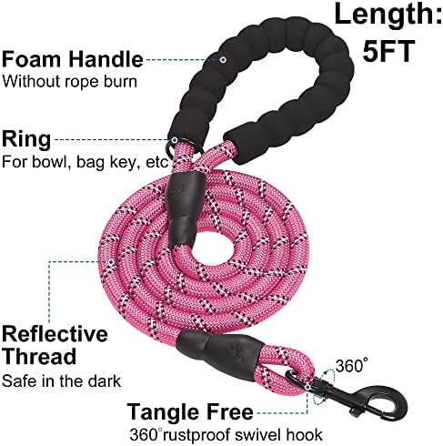 Dog Harness Step-in Breathable Puppy Cat Vest, Medium, Pink Check - Image 3