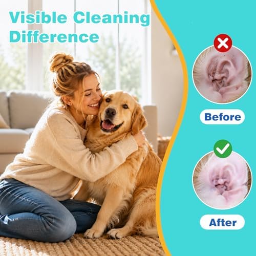 50 Pcs Pet Ear Cleaning Cotton Swabs for Dogs & Cats, Individually Wrapped - Image 4