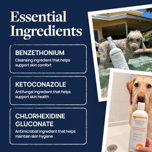 Veterinary Formula Clinical Care Antiseptic & Antifungal Shampoo + Spray - Image 6