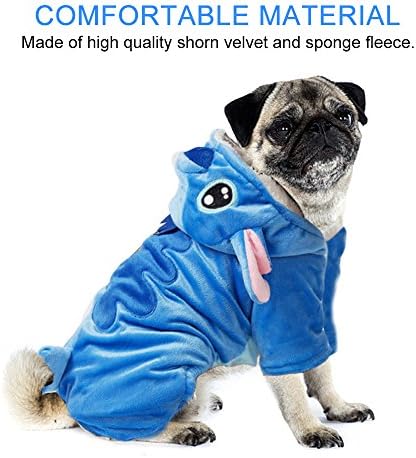 Gimilife Dog Costumes for Halloween, Funny Cartoon Pet Outfit for Christmas - Image 7
