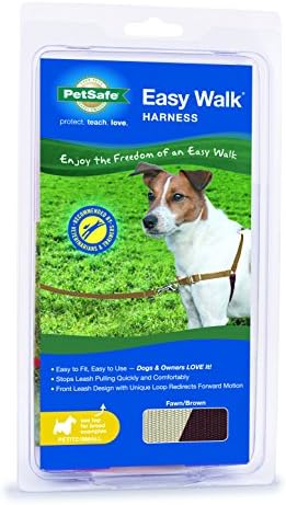 PetSafe Easy Walk No-Pull Dog Harness - Ultimate Harness to Help Stop Pulling - Pull-Free Walks - Take Control & Teach Better Leash Manners - Patented Martingale Loop Design - Fawn, Petite/Small - Image 2