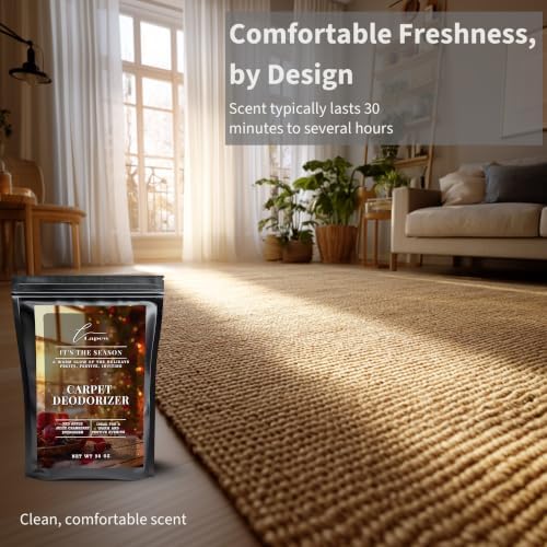 Lapew It's The Season Carpet Deodorizer Powder - Pet Safe Freshener for Vacuuming | Scented Odor Eliminator for Home | 36 oz - Image 5