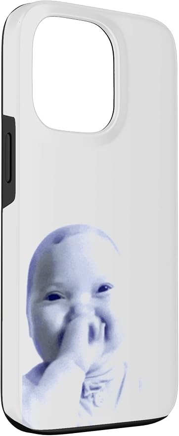 AI Baby Holding Laugh Meme Case for iPhone 13 Pro - Image 3