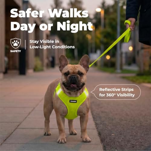 Voyager Step-in Air Dog Vest Harness - Lime Green, X-Large - Image 4