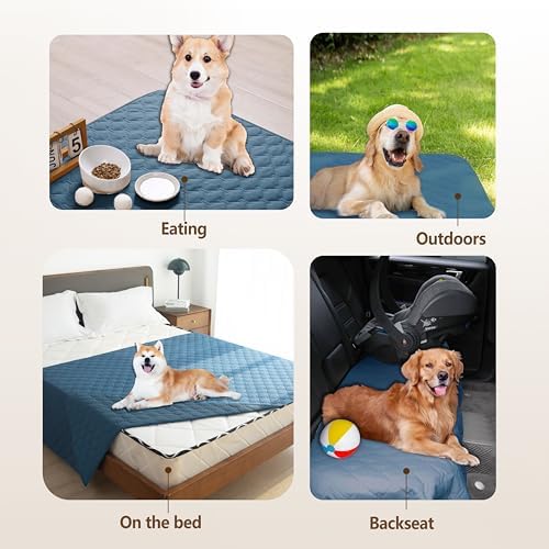 gogobunny Waterproof Pet Blanket for Bed, Washable Couch Cover for Dog Cat - Image 7