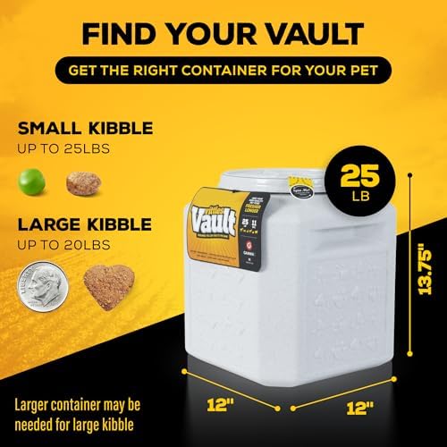 Vittles Vault Airtight Pet Food Storage Container, Fits up to 25lbs - Image 2