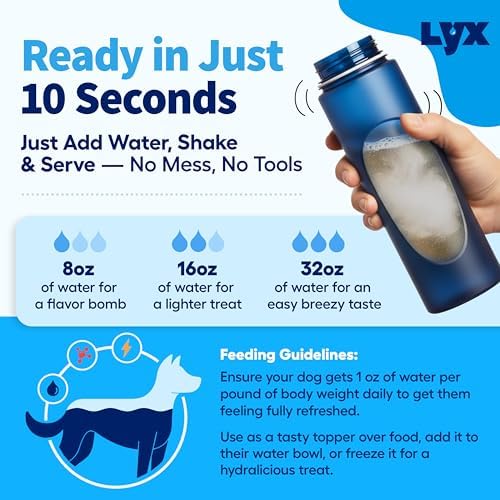 LYX Hydration Dog Electrolytes Water Enhancer, Chicken, 7-Count - Image 6