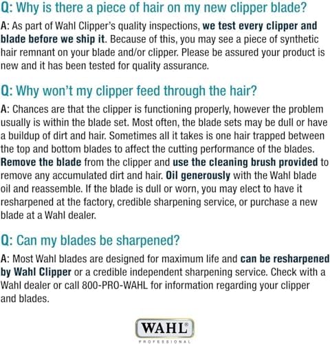 Wahl Professional Animal 50 Ultra Surgical Competition Series Detachable Blade with 1/64-Inch Cut Length (2350-100) - Image 6