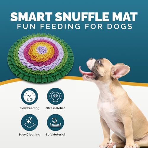 PET ARENA Snuffle Mat Dog Puzzle Toy Adjustable Interactive Feeder - Image 2