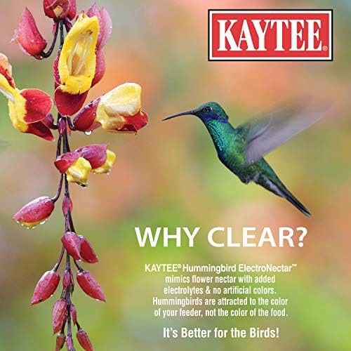 Kaytee Hummingbird ElectroNectar Wild Bird Food, Ready to Use, 64 Ounces - Image 3