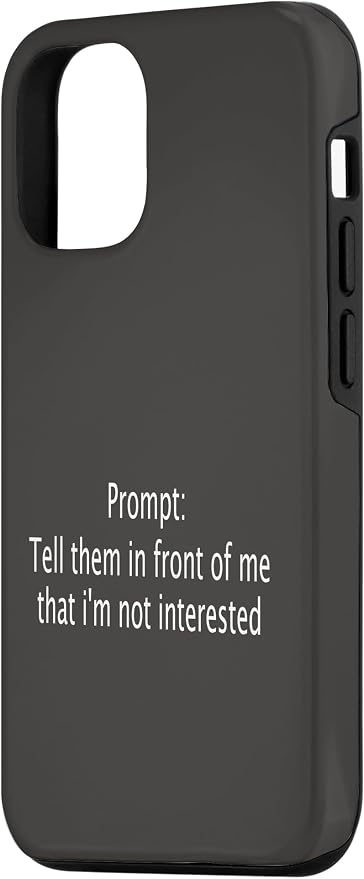 iPhone 13 Funny Sarcastic Prompt Satirical AI Artificial Intelligence Case - Image 2