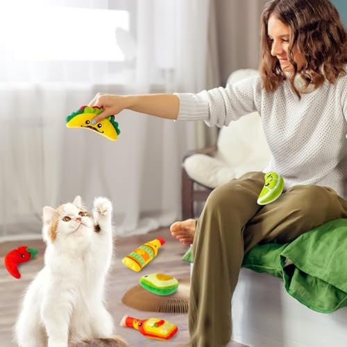 L1rabe Mexican Catnip Toys for Cats, Kitten Birthday Gift for Kitty Lovers - Image 6