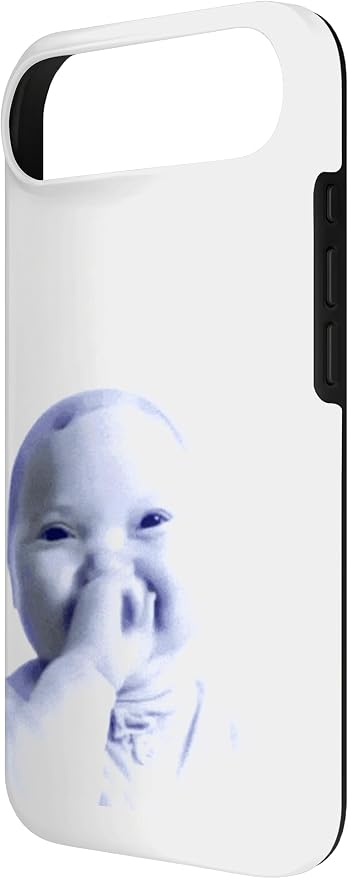 AI Baby Holding Laugh Meme Case for iPhone Air - Image 3