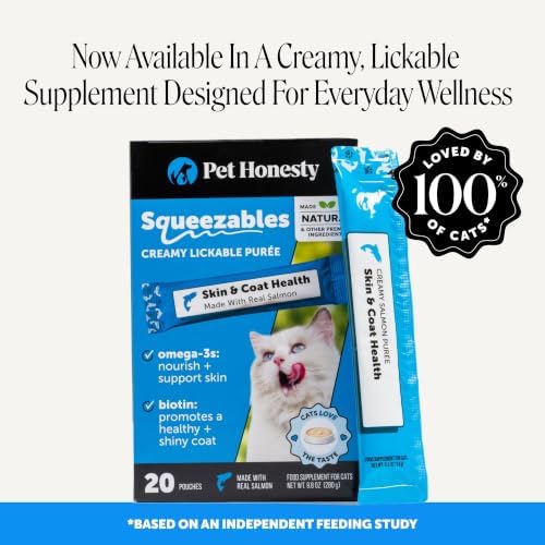 Pet Honesty Vet Backed Skin & Coat Cat Vitamins, Chicken, 90-Day Supply - Image 5