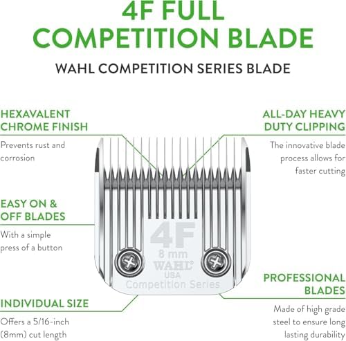 Wahl Professional Animal Competition Blade, 2375-100, 4F - Image 2
