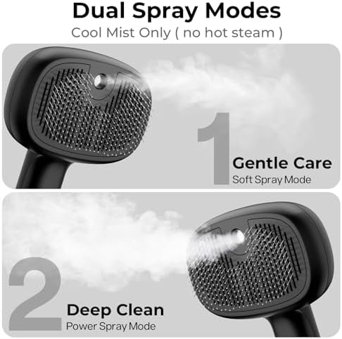 Pecute Self-Cleaning Steam Dog Cat Brush for Heavy Shedding/Long Coats - Image 5