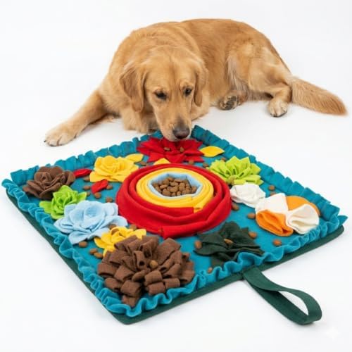 PET ARENA Dog Snuffle Feeding Mat, Adjustable Nose Work Activity Toy by PETARENA