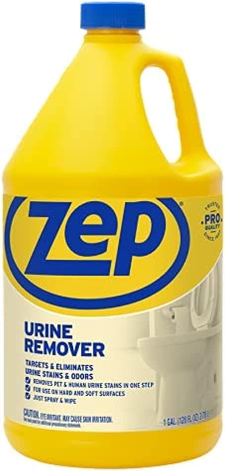 Zep Urine Remover 128 Ounces Targets and Eliminates Urine Odors and Stains by Zep