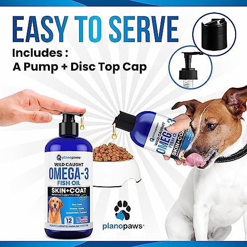 Omega 3 Fish Oil for Dogs - Supports Shedding and Itching, Skin and Coat - Image 5