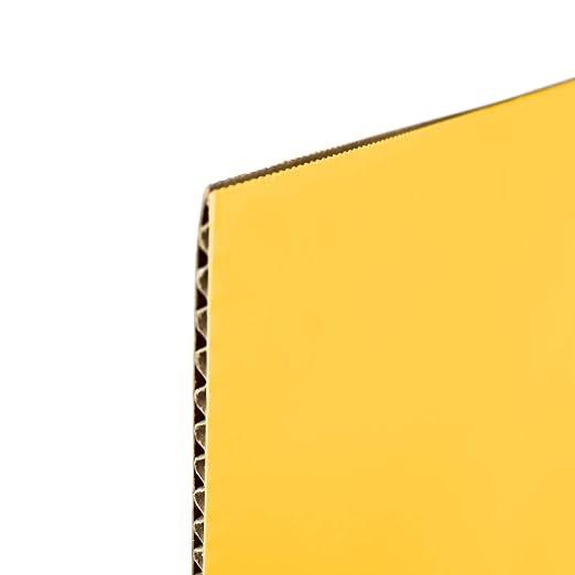 Flipside Products 18”x 48” Yellow Study Carrel, Privacy Boards, Student Privacy and Focus Booth for The Classroom, Desk Divider Cubby for Tests, Made in USA - 24 Pack - Image 4