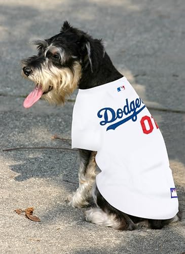 Official MLB Los Angeles Dodgers Pet Jersey for Dogs & Cats, Size Large - Stylish Baseball Jersey for Your Furry Fan- Show Off Team Spirit with The Perfect Fan Apparel Gear for Pet, Dog & Cat - Image 3