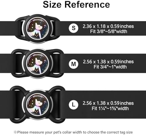 Waterproof AirTag Holder for Dog Collar, Soft Slide-On Dog AirTag Holder - Image 5