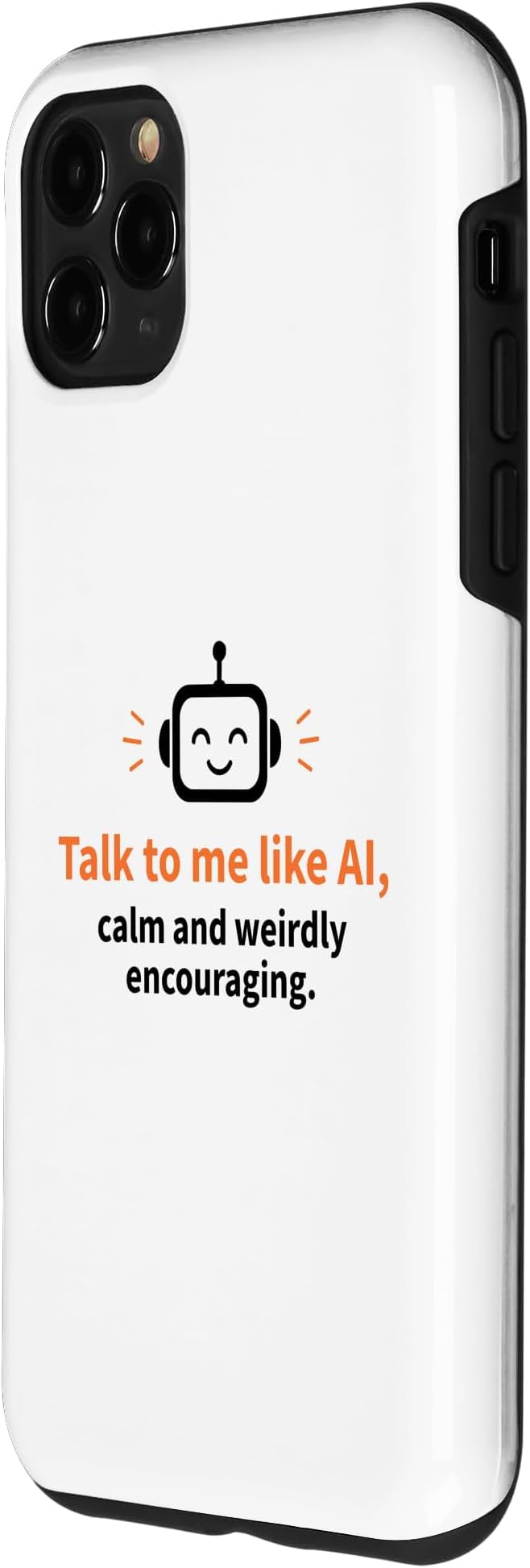 AI Robot Calm Encouraging Tech Support Case for iPhone 11 Pro Max - Image 2