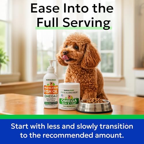 Omega 3 + Fish Oil for Dogs - Skin & Coat Support, Itch & Allergy Relief - Image 6